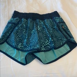Teal Lululemon Shorts
